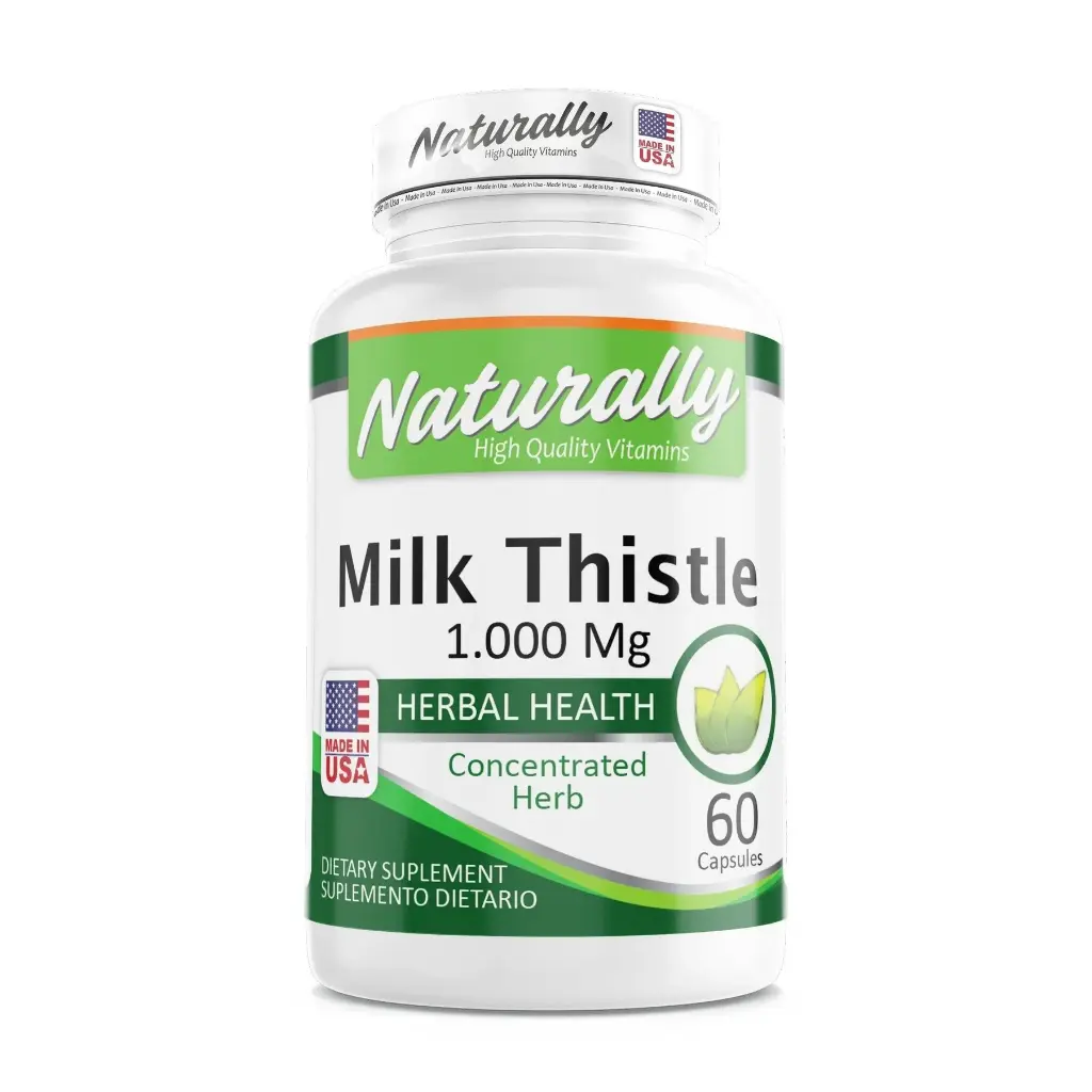 Milk Thistle (Silimarina) 60 Caps Naturally