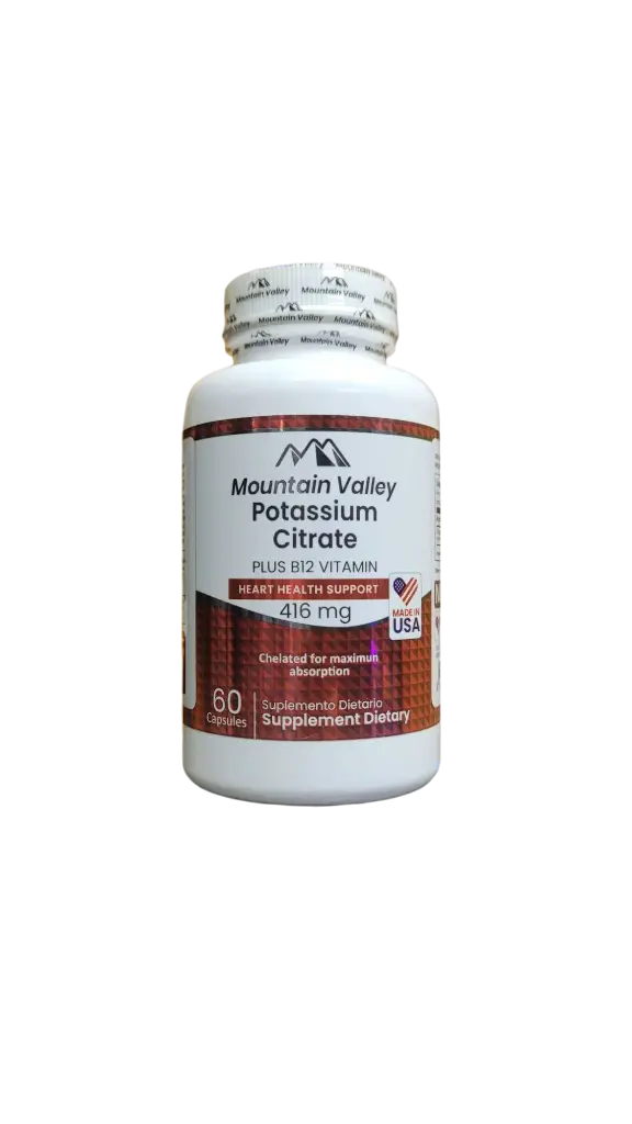 Citrato de Potasio MV 60 Capsulas