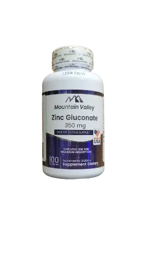 Zinc Gluconato MV 100 Capsulas