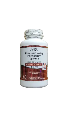 Citrato de Potasio MV 60 Capsulas